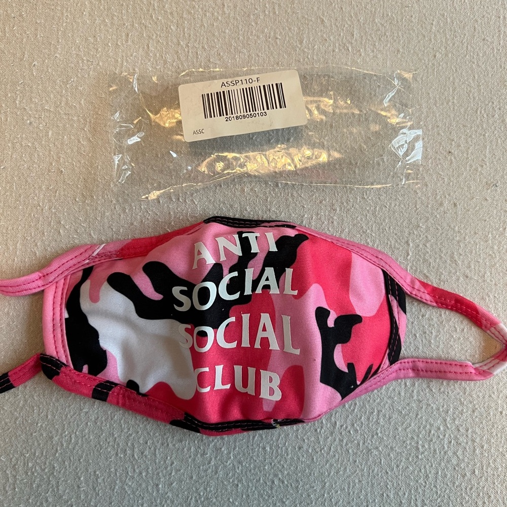 Anti Social Social Club Facemask ASSC